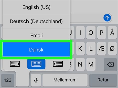 keyboard language change